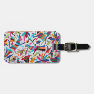 Etiqueta De Bagagem Oaxaca México Boho étnico latino-americano maia