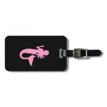 Oceano Glow_Pink-on-Black Mermaid_personalized