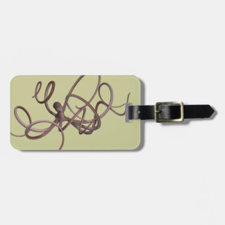 Etiqueta De Bagagem Octopus gigante