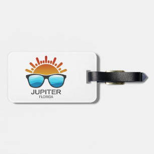 Etiqueta De Bagagem Óculos de Sol Jupiter Florida