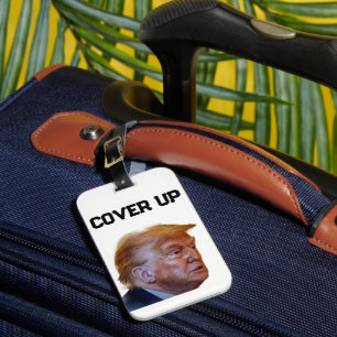Etiqueta de Bagagem Oculta Trump