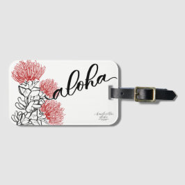 Etiqueta de Bagagem Ohia Lehua Mod Aloha