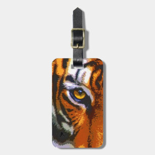 ETIQUETA DE BAGAGEM OLHO DO TIGRE
