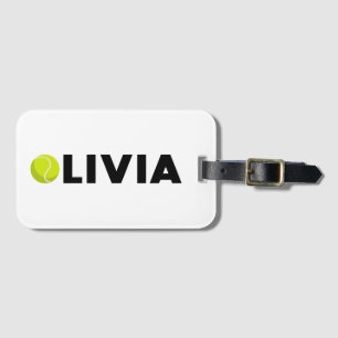 Etiqueta De Bagagem Olivia Tênis