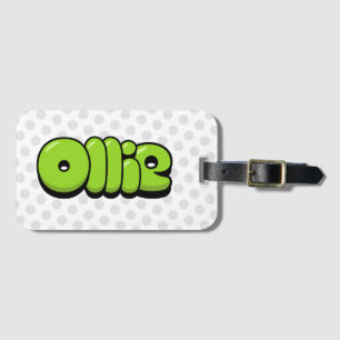 Etiqueta De Bagagem Ollie