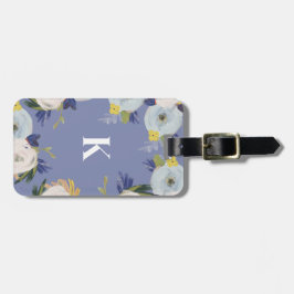 Etiqueta De Bagagem Onde O Amor Cresce Monograma