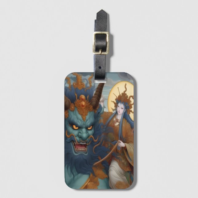 Etiqueta De Bagagem Oni Rider (Frente Vertical)