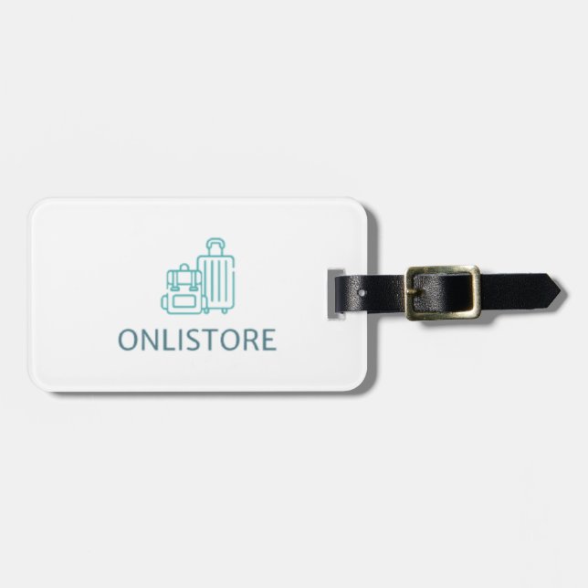 Etiqueta de Bagagem onlistore (Frente Horizontal)