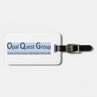 Etiqueta De Bagagem Opal Quest Group Luggage Tag