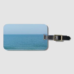 Etiqueta De Bagagem Opinião do mar