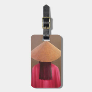 Etiqueta De Bagagem Opinião traseira pequena de Vietnam