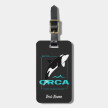 Orca Killer Whale para uma garota que ama Orcas