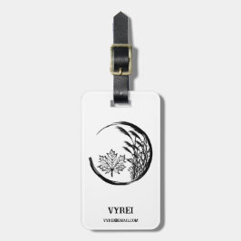 Etiqueta De Bagagem Outono / Queda