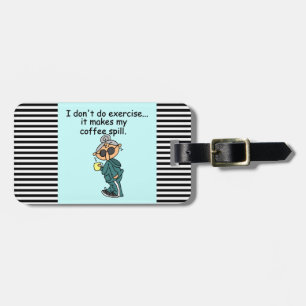 Etiqueta De Bagagem Outra Razão Para Não Exercer