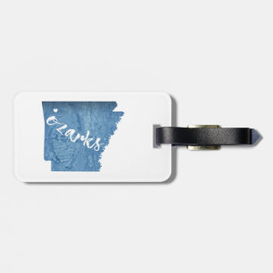 Etiqueta De Bagagem Ozarks (Arkansas)