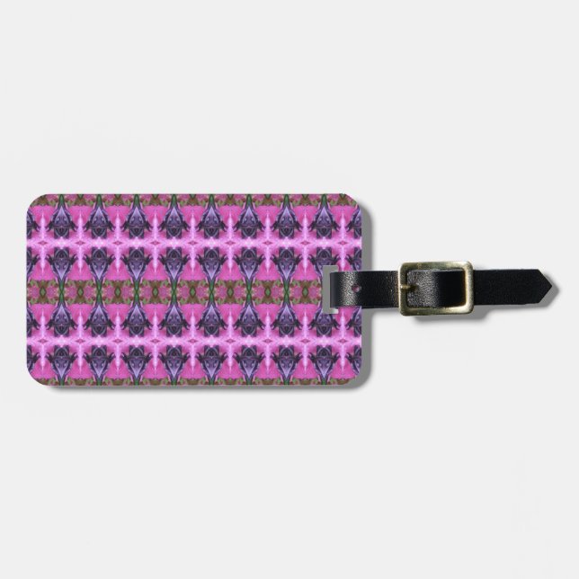Etiqueta De Bagagem P&P Ikat Zen (Frente Horizontal)