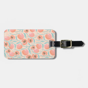 Etiqueta De Bagagem Pachy Blooms Boho Peach