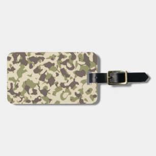 Etiqueta De Bagagem Padrão de Camo