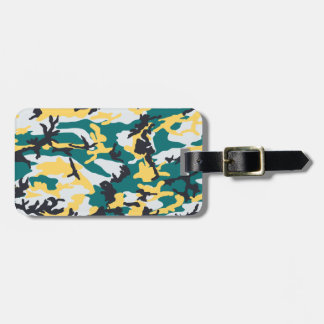 Etiqueta De Bagagem Padrão de Camo Lakeside