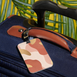 Etiqueta De Bagagem Padrão de Confetes Fofo | Presente Personalizado D