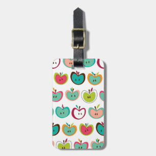 Etiqueta De Bagagem Padrão de maçã