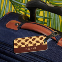 Padrão de rosquinhas castanho-chocolate