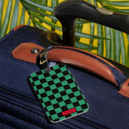 Etiqueta De Bagagem Padrão verificado Ichimatsu iPhone / iPad case