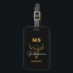 Etiqueta De Bagagem Padrinhos de casamento do Monograma do Cowboy Ocid<br><div class="desc">Presentes personalizados para padrinhos de casamento e o melhor homem com o velho tema do cowboy ocidental. Decorado com chapéu de cowboy com fonte ocidental antiga. O texto e a cor são editáveis usando a Ferramenta Design para ajustado da sua ocasião. Obtenha este presente personalizado para casamento, despedida de solteiro,...</div>