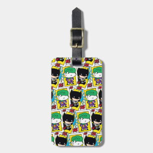 Etiqueta De Bagagem Padrões de Cartão de Joker e Batman