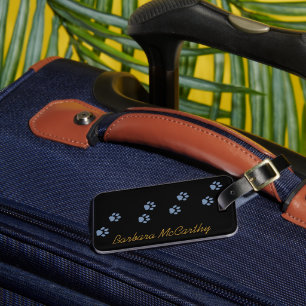 Etiqueta De Bagagem páginas de gatos-do-cão personalizadas