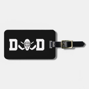 Etiqueta De Bagagem Pai de Hockey Goalie