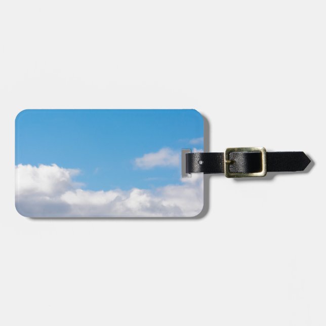 Etiqueta De Bagagem Paisagem (Frente Horizontal)