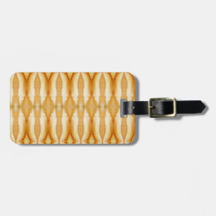 Etiqueta De Bagagem Pale Peachy Ikat