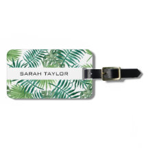 Palm Tropical Deixa Nome Personalizado