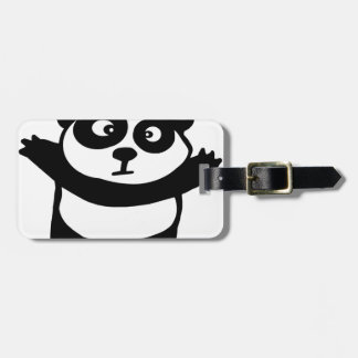 Etiqueta De Bagagem panda