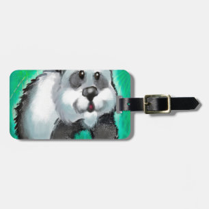 Etiqueta De Bagagem Panda Bear