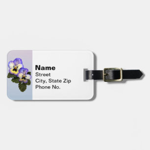 Etiqueta De Bagagem Pansy Duo
