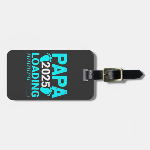 Etiqueta De Bagagem Papa 2025 Carregando Pai de paternidade A Ser