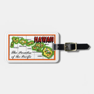 Etiqueta De Bagagem Paraíso do Havaí 