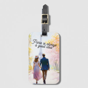 Etiqueta De Bagagem Paris é sempre uma boa ideia