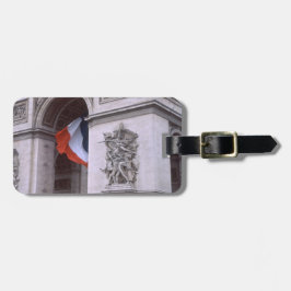 Etiqueta De Bagagem Paris France