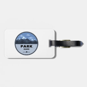 Etiqueta De Bagagem Park Range Colorado Camping