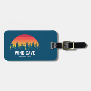 Etiqueta De Bagagem Parque Nacional da Caverna Eólica