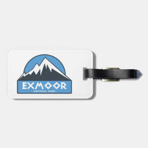 Etiqueta De Bagagem Parque Nacional Exmoor