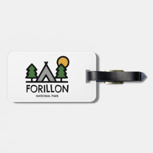 Etiqueta De Bagagem Parque Nacional Forillon