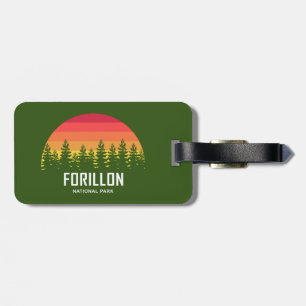 Etiqueta De Bagagem Parque Nacional Forillon