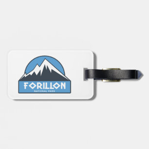 Etiqueta De Bagagem Parque Nacional Forillon