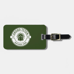 Etiqueta De Bagagem Parque Nacional Grand Teton