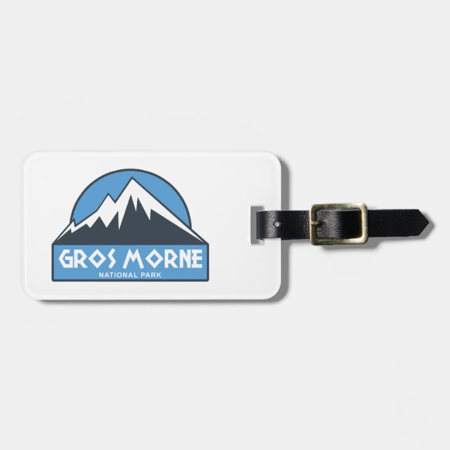 Etiqueta De Bagagem Parque Nacional Gros Morne (Frente Horizontal)
