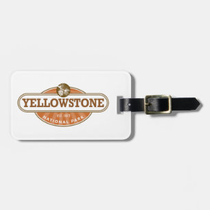 Etiqueta De Bagagem Parque Nacional Yellowstone